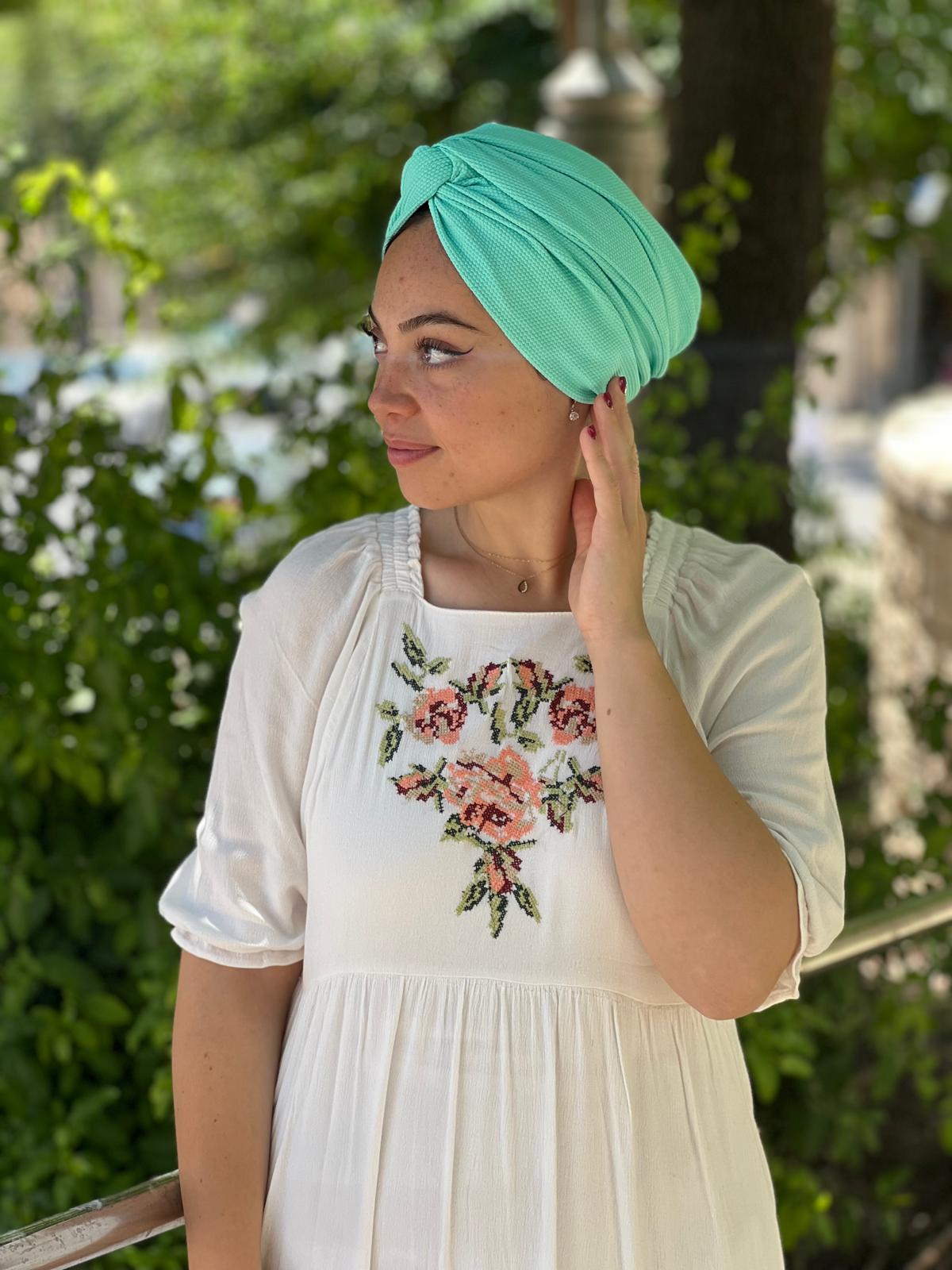 Vibrant Green Turban